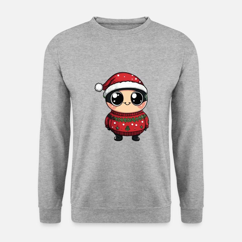 Ladybug Christmas Comic - Unisex Sweatshirt - salt & pepper