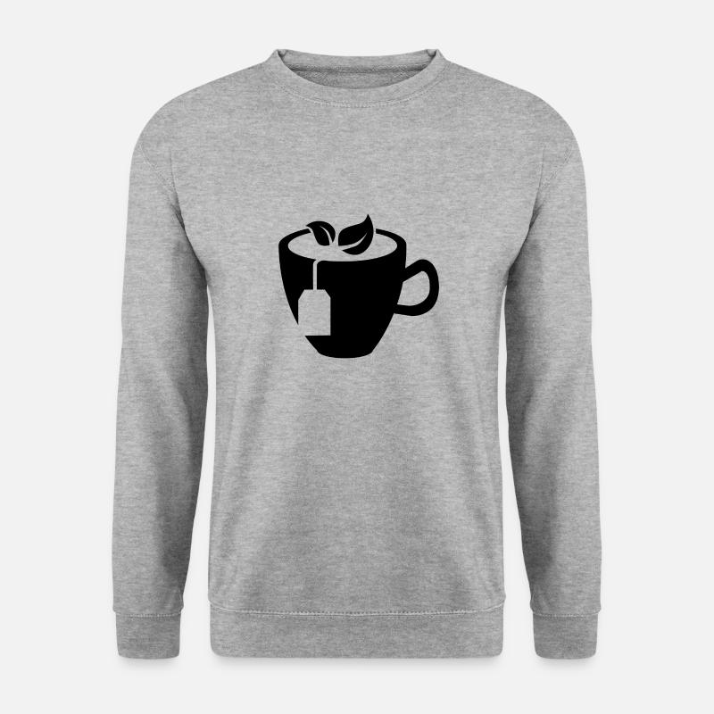 Tea cup - Unisex Sweatshirt - salt & pepper