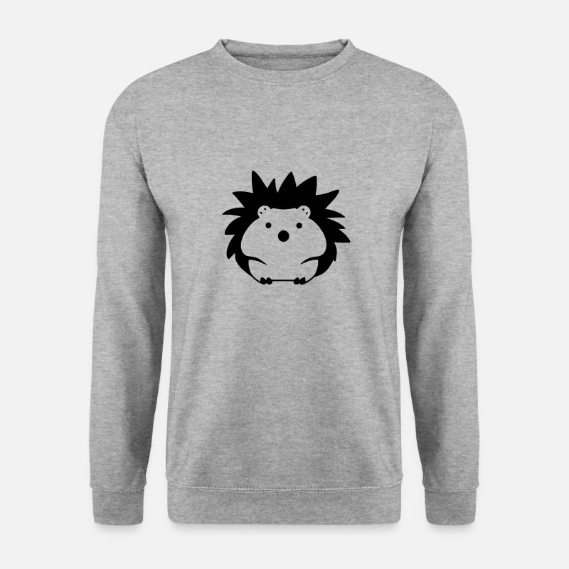 Hedgehog - Unisex Sweatshirt - salt & pepper