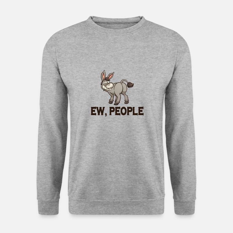 Donkey Mom - Unisex Sweatshirt - salt & pepper