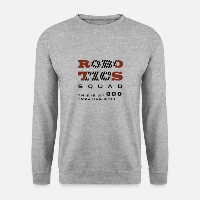 Robotics Squad Robotics - Sweat-shirt Unisexe - gris chiné