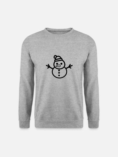 Snowman - Unisex Sweatshirt - salt & pepper