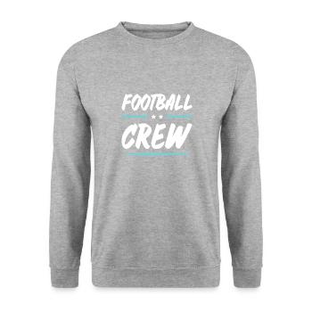 Équipe de football - Sweat-shirt Unisexe - gris chiné - Devant - Alina (178cm) & Michal (187cm)