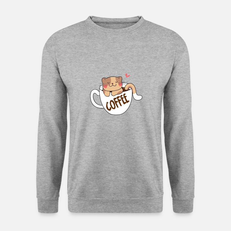 Ocelot coffee - Unisex Sweatshirt - salt & pepper