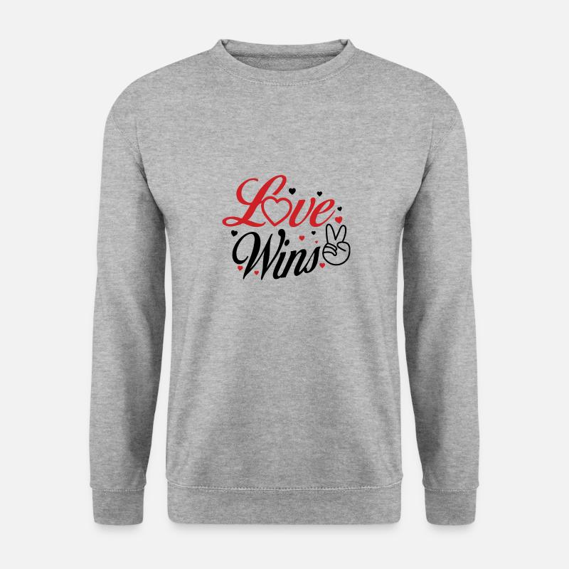 First Valentine's Day - Unisex Sweatshirt - salt & pepper