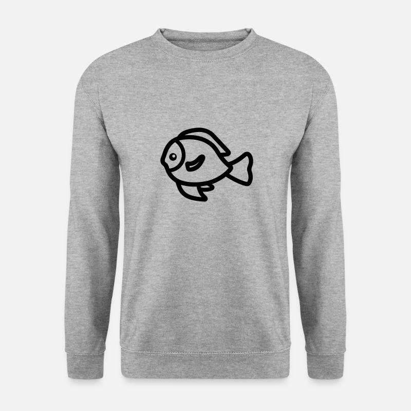 Fish - Unisex Sweatshirt - salt & pepper