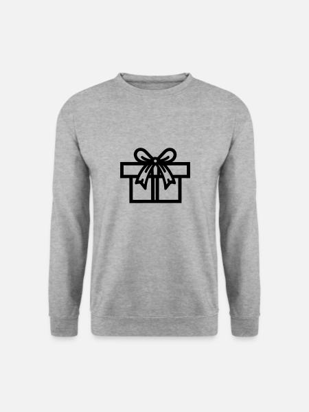 Small Gift Box - Unisex Sweatshirt - salt & pepper