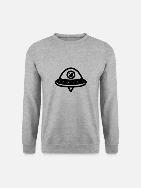 flying saucer - Unisex Sweatshirt - salt & pepper