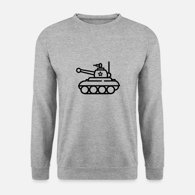 tank - Unisex Sweatshirt - salt & pepper