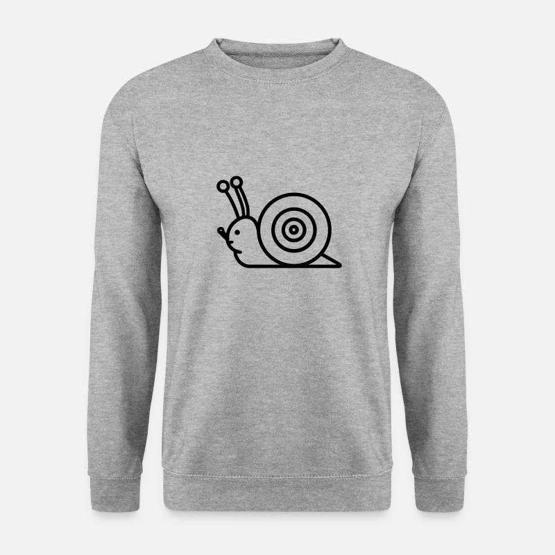Snail - Unisex Sweatshirt - salt & pepper