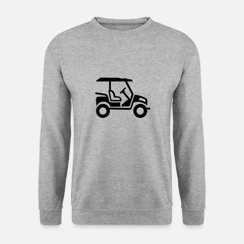 Golf Car - Unisex Sweatshirt - salt & pepper
