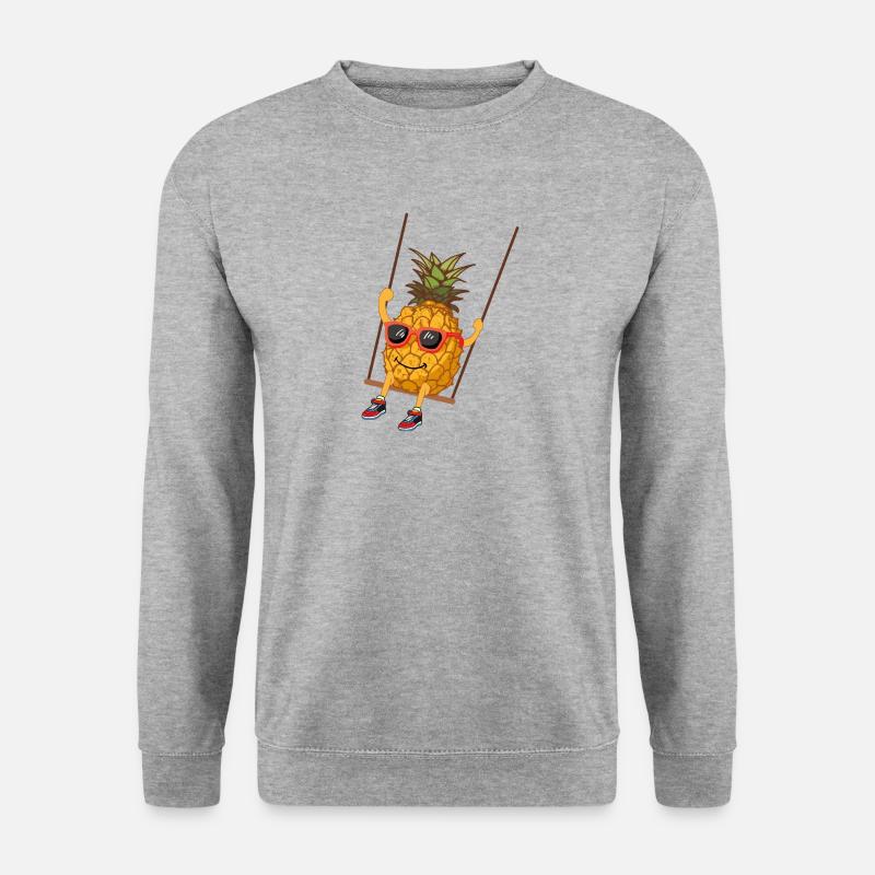 annanas pineapple - Unisex Sweatshirt - salt & pepper
