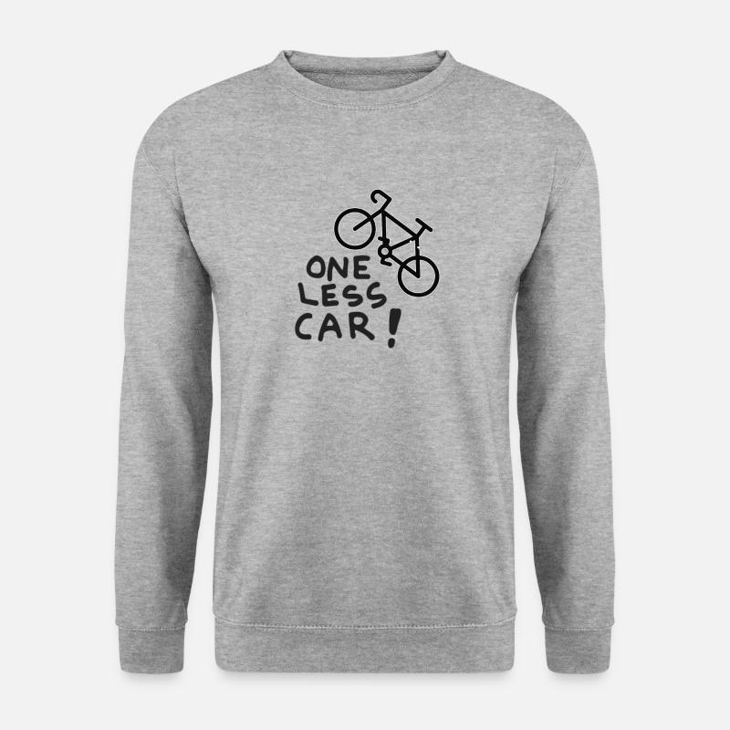 Nachhaltigkeit - Unisex Pullover - Weißgrau meliert