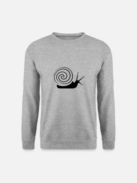 snails - Unisex Sweatshirt - salt & pepper
