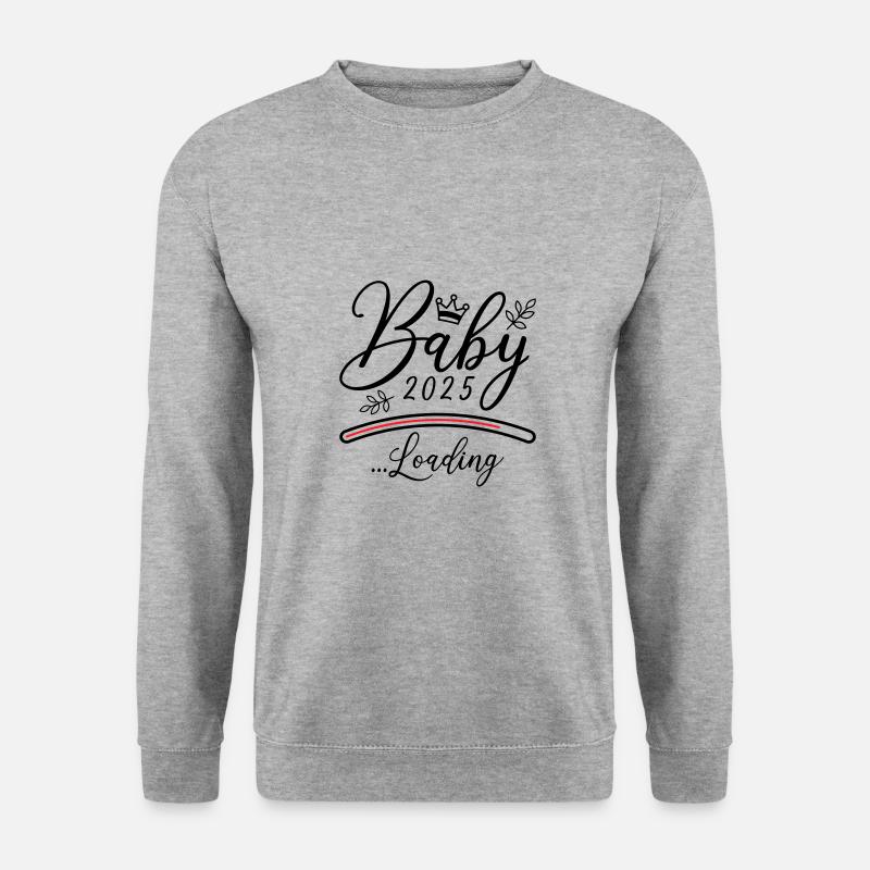 Baby 2025 Loading Saying - Unisex Sweatshirt - salt & pepper