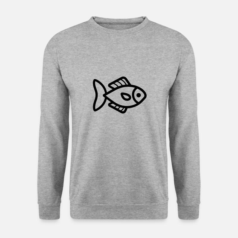 Fish - Unisex Sweatshirt - salt & pepper