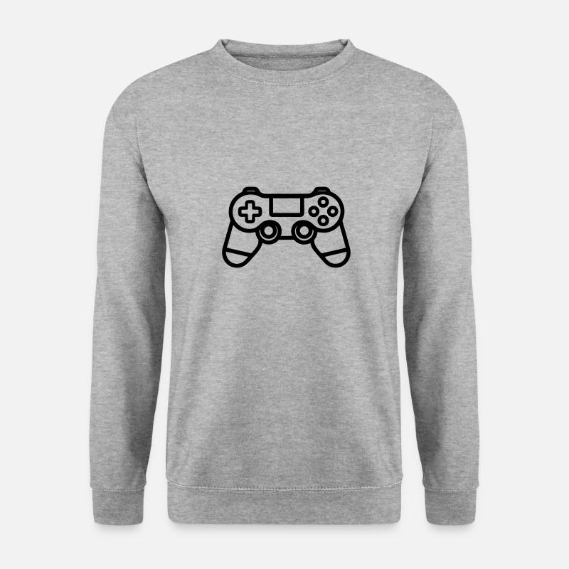 Video games controller - Unisex Sweatshirt - salt & pepper