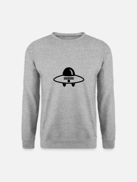 flying saucer - Unisex Sweatshirt - salt & pepper