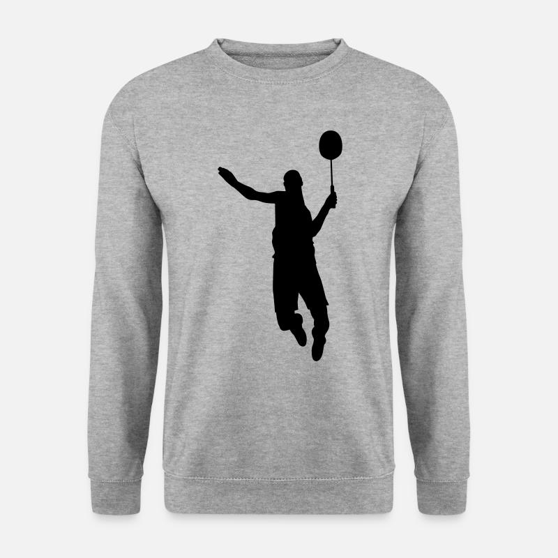 Tennis Badminton Badminton Player Gift - Unisex Sweatshirt - salt & pepper