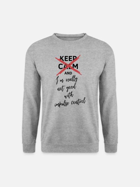 Vampire Academy Keep calm - Unisex Sweatshirt - salt & pepper