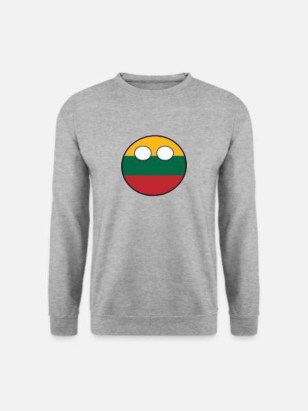 Countryball Country Home Lithuania - Unisex Sweatshirt - salt & pepper