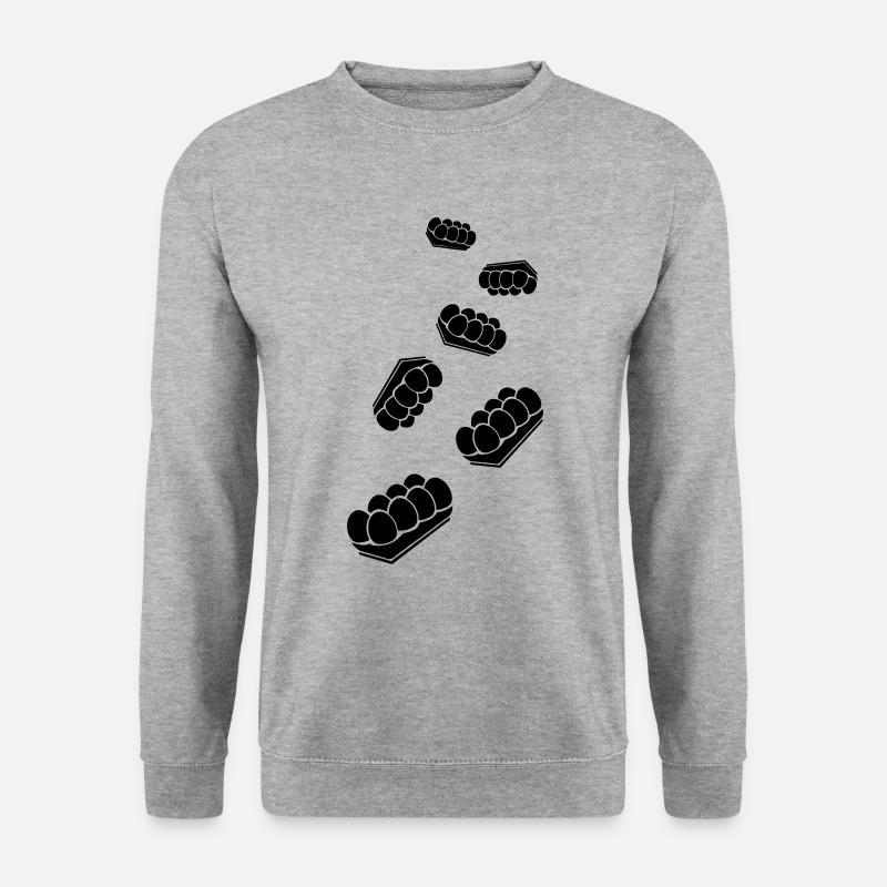 Eggs symbol - Unisex Sweatshirt - salt & pepper