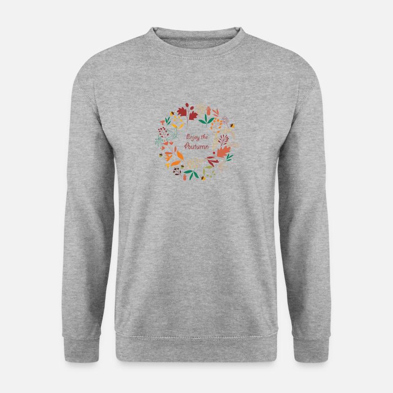 Enjoy the fall gift idea - Unisex Sweatshirt - salt & pepper