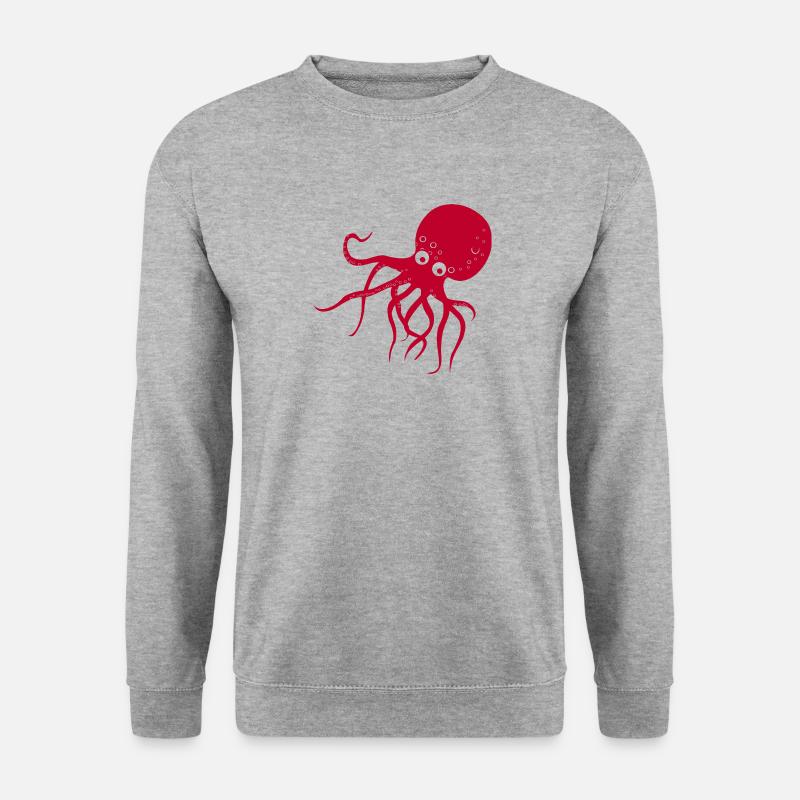 Octopus octopus octopus octopus - Unisex Sweatshirt - salt & pepper