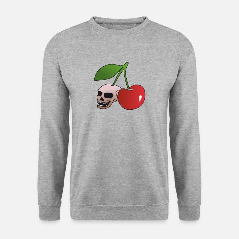Skull cherry - Unisex Sweatshirt - salt & pepper