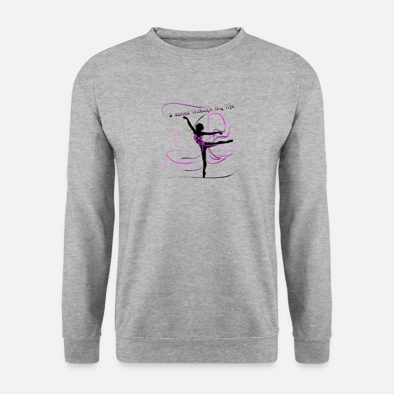 dancer - Unisex Sweatshirt - salt & pepper