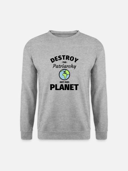 Féminisme féministe - Sweat-shirt Unisexe - gris chiné