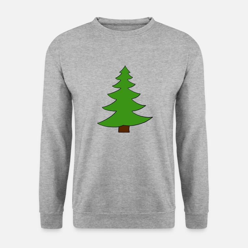 Baum Tree Tre - Unisex Pullover - Weißgrau meliert