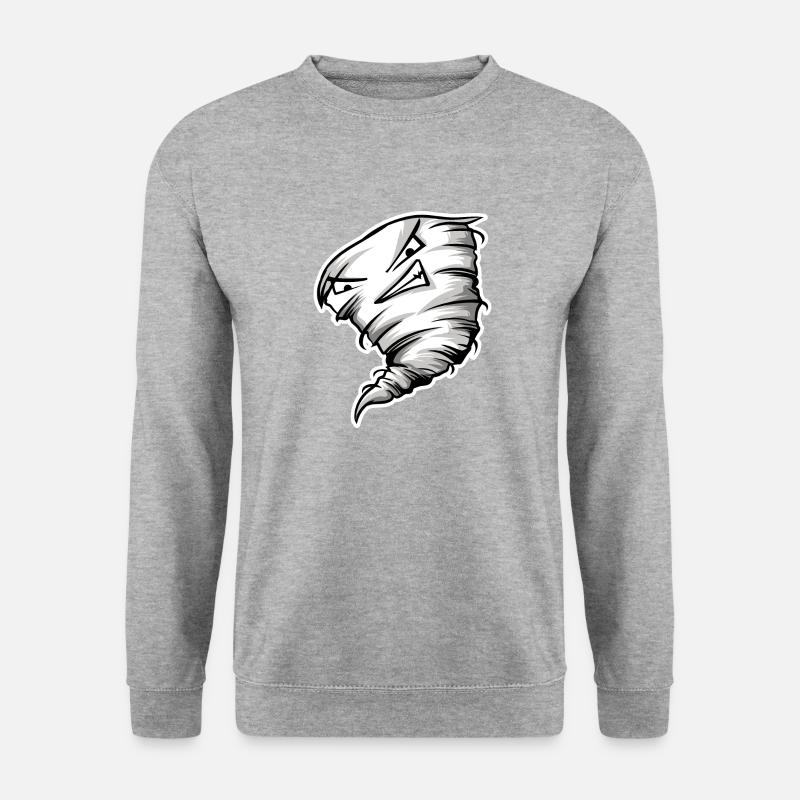 tornade - Sweat-shirt Unisexe - gris chiné