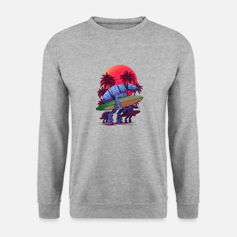 ATAT'S SUMMER - Unisex Sweatshirt - salt & pepper