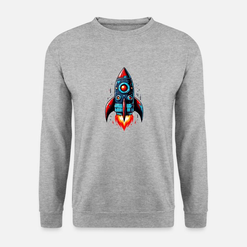 Rocket Man as Take-Off Winner - Unisex Sweatshirt - salt & pepper