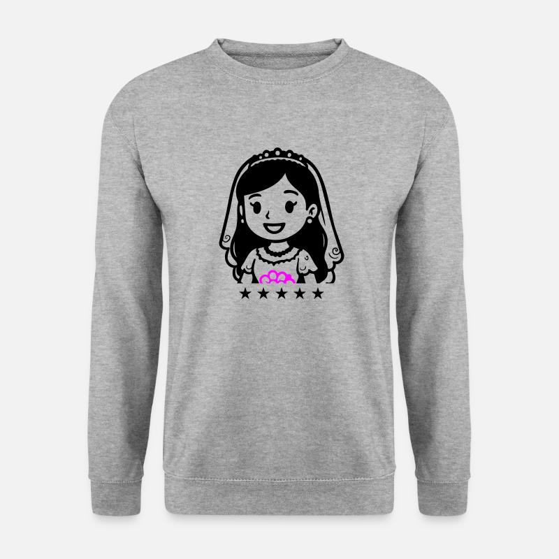 Bride Comic - Unisex Sweatshirt - salt & pepper