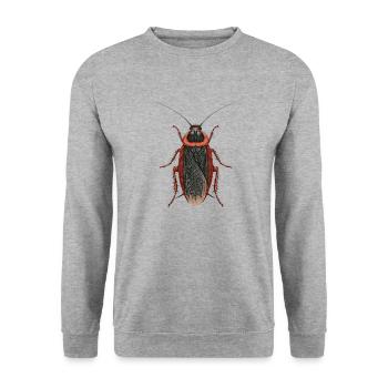 Cockroach - Cockroach - Unisex Sweatshirt - salt & pepper - Front - Alina (178cm) & Michal (187cm)
