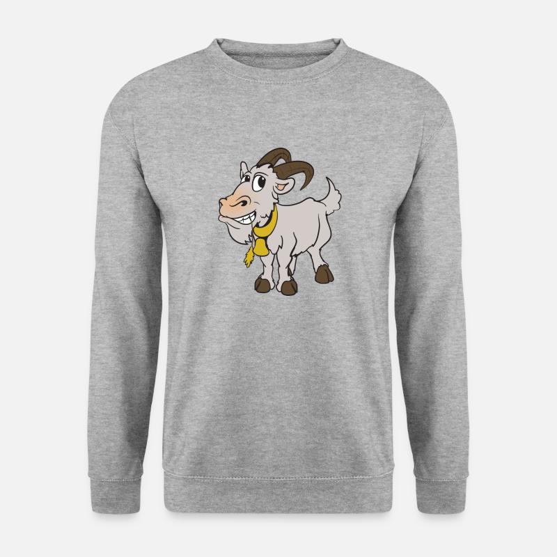Goat goat - Unisex Sweatshirt - salt & pepper