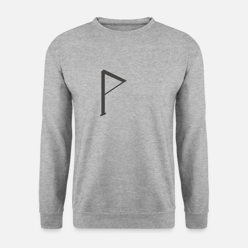Viking Runes Wunjo - Unisex Sweatshirt - salt & pepper