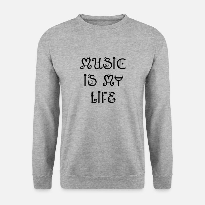MUSIC - Unisex Sweatshirt - salt & pepper