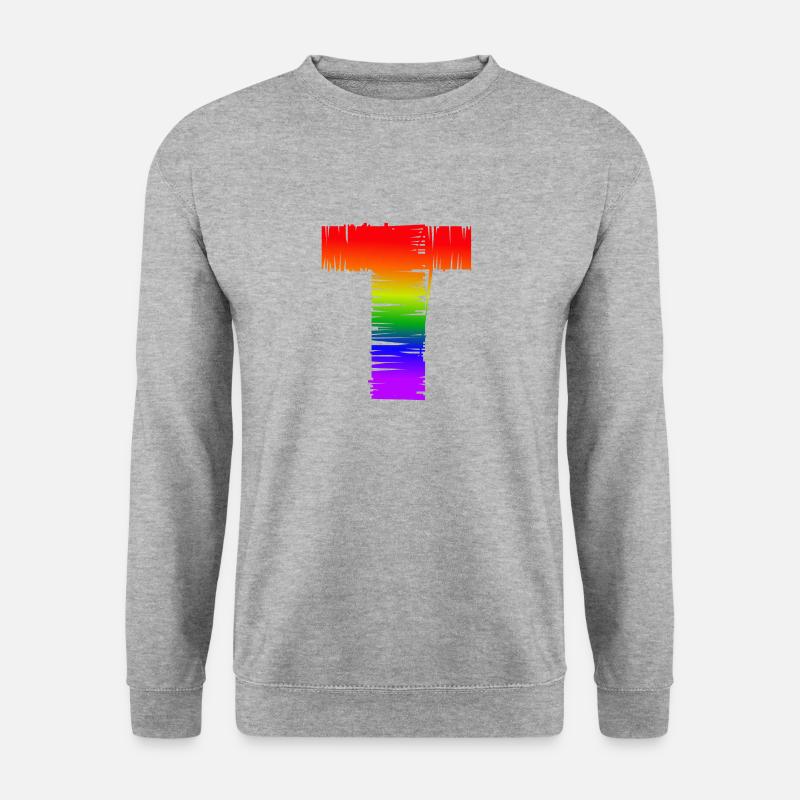Rainbow T - Unisex Sweatshirt - salt & pepper
