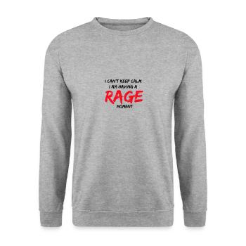 Japan Anime Manga Hobby Animes Mangas Gift - Unisex Sweatshirt - salt & pepper - Front - Alina (178cm) & Michal (187cm)