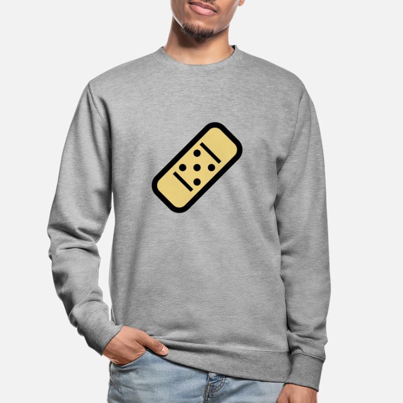 Comic Pflaster Unisex Pullover