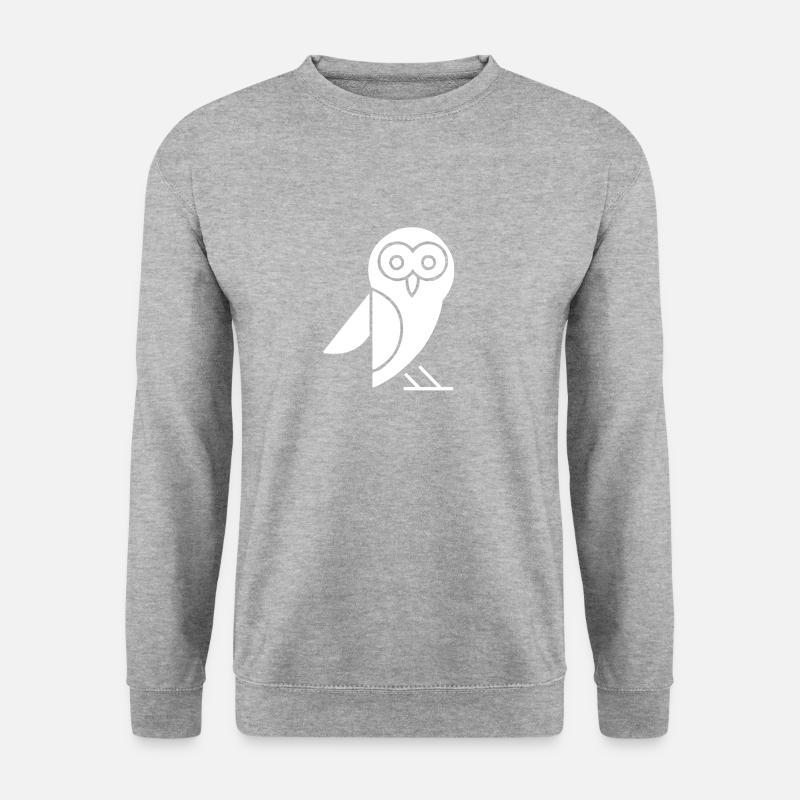 owl - Unisex Sweatshirt - salt & pepper