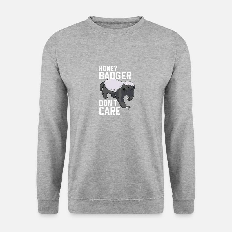 Honey badger - Unisex Sweatshirt - salt & pepper