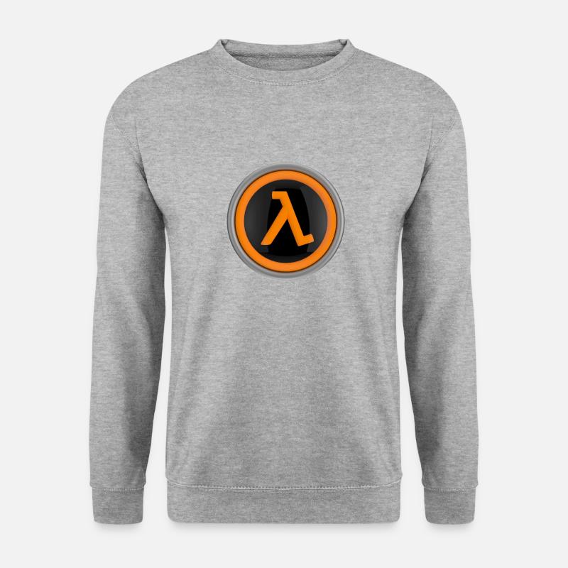 Lambda logo - Unisex Sweatshirt - salt & pepper