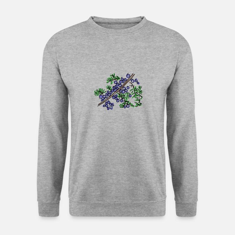 Wacholder - Unisex Pullover - Weißgrau meliert