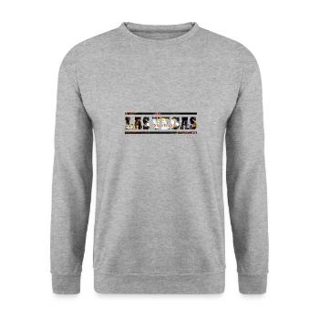 Las Vegas - Unisex Sweatshirt - salt & pepper - Front - Alina (178cm) & Michal (187cm)