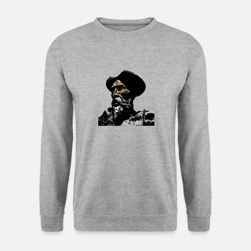 Don Quijote - Unisex Pullover - Weißgrau meliert