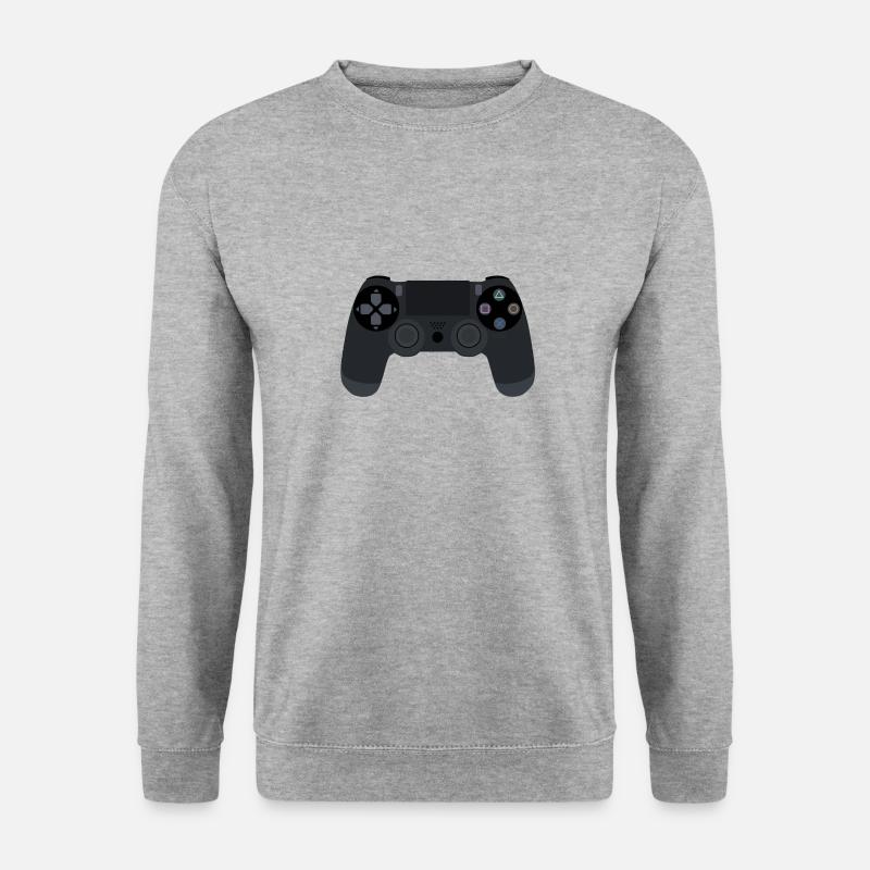 Game Controller - Unisex Pullover - Weißgrau meliert